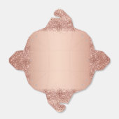 ピンクのグリッター独自の特典ボックスを作成 フェイバーボックス (折り畳みなし)