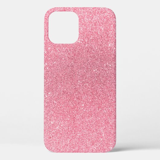 ピンクのグリッター、クリスマスの抽象芸術テクスチャ。 Case-Mate iPhoneケース (裏面)