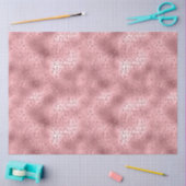 ピンクのグリッター チェアハプリント 薄葉紙 (クラフト)