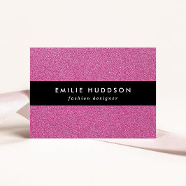 ピンクのグリッター、輝き、グリッター背景 名刺