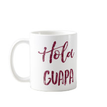 ピンクのグリッターHola Guapa