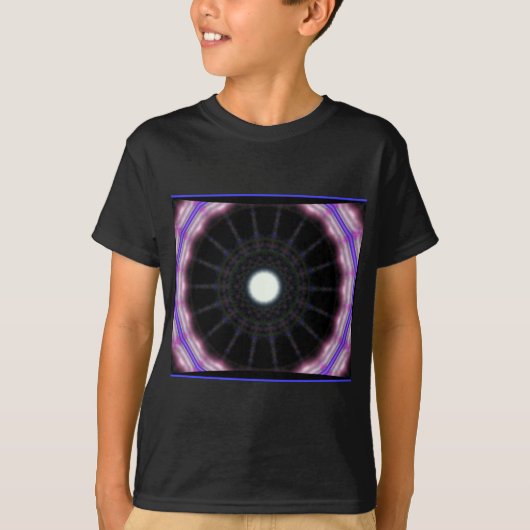 ピンクのグローTシャ子供へツ Tシャツ (正面)