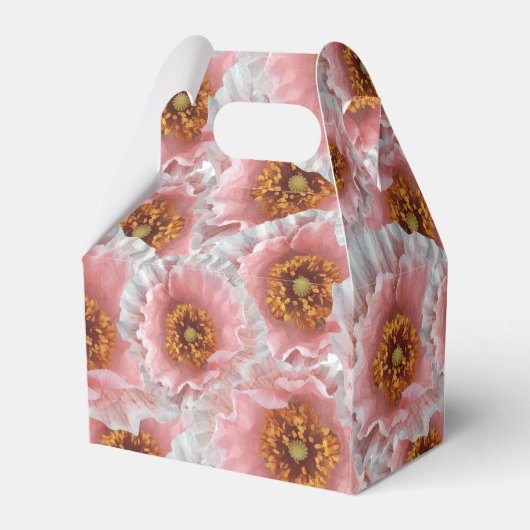 ピンクのケシ フェイバーボックス (裏面サイド)