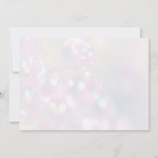 ピンクのゲルバダイジー あらゆるシーンの招待状 招待状 (裏面)