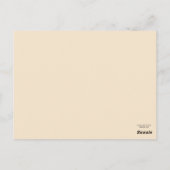 ピンクのゲルベラのポストカード ポストカード (裏面)