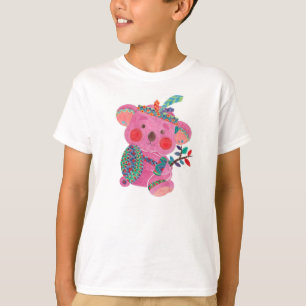 ピンクのコアラ Tシャツ