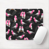 ピンクのコカトスの鳥のパターン マウスパッド (マウス)