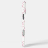 ピンクのコケットウォーターカラーボウ Case-Mate iPhoneケース (裏面 / 右)