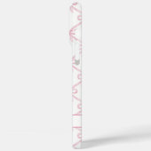 ピンクのコケットウォーターカラーボウ Case-Mate iPhoneケース (裏面 / 左)