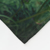 ピンクのコスモスの花の抽象芸術 フリースブランケット (角)