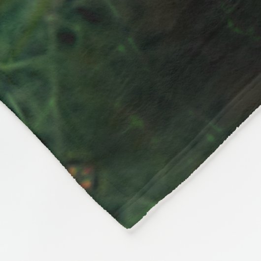 ピンクのコスモスの花の抽象芸術 フリースブランケット (角)