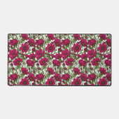 ピンクのコスモスの花 デスクマット (正面)