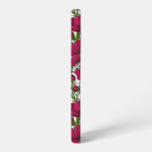 ピンクのコスモスの花 SAMSUNG GALAXYケース (左側面)