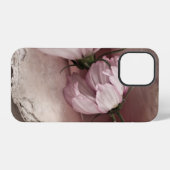 ピンクのコスモス3つ iPhoneケース (裏面横)