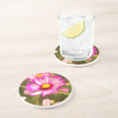 ピンクのコスモス、コテージガーデンロザリンド コースター (側面)