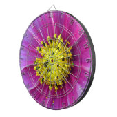 ピンクのコスモス ダーツボード (正面右)