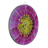 ピンクのコスモス ダーツボード (正面左)