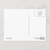 ピンクのコスモス ポストカード (裏面)