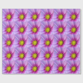 ピンクのコスモス ラッピングペーパー (フラット)