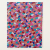 ピンクのコットンキャンディ プランナー手帳 (正面)