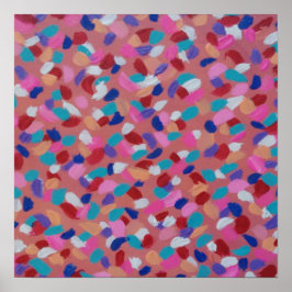 ピンクのコットンキャンディ ポスター