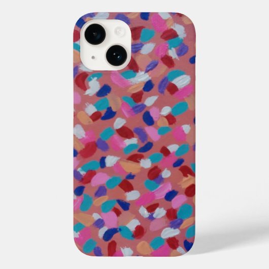 ピンクのコットンキャンディ Case-Mate iPhoneケース (裏面)