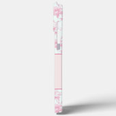 ピンクのコテージバラとボウコケット Case-Mate iPhoneケース (裏面 / 左)