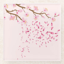 ピンクのコースター