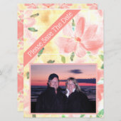 ピンクのコーラルウォーター色 (正面/裏面)