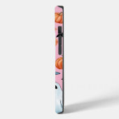 ピンクのゴーストパーティ Case-Mate iPhoneケース (裏面 / 左)