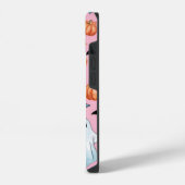 ピンクのゴーストパーティ iPhoneケース (左側面)
