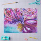 ピンクのゴールドスパークルがキュートな花の妖精 薄葉紙 (クラフト)