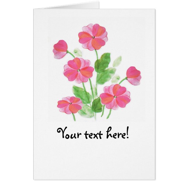 ピンクのサクラソウ (正面)