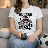 ピンクのサッカー・ママ・コケット・リボン Tシャツ