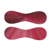 ピンクのサテンのキラキラ 野球ボール (パネル)