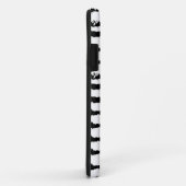 ピンクのサボテンのモノグラム Case-Mate iPhoneケース (裏面/右)