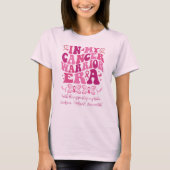 ピンクのサポート部族の名前My Cancer Warrior Era Tシャツ (正面)