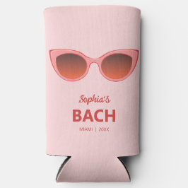 ピンクのサングラス、キャットアイサングラス、フェミニンなサングラス スリム缶クーラー