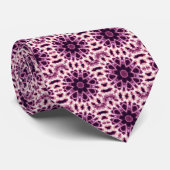 ピンクのサークリアタイ ネクタイ (ロール)