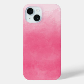 ピンクのシェード iPhone 15ケース