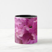 ピンクのシャクナゲの花 マグカップ (中央)