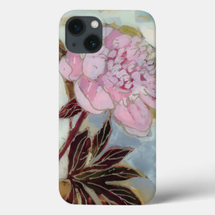 ピンクのシャクヤクの花 iPhone 13ケース