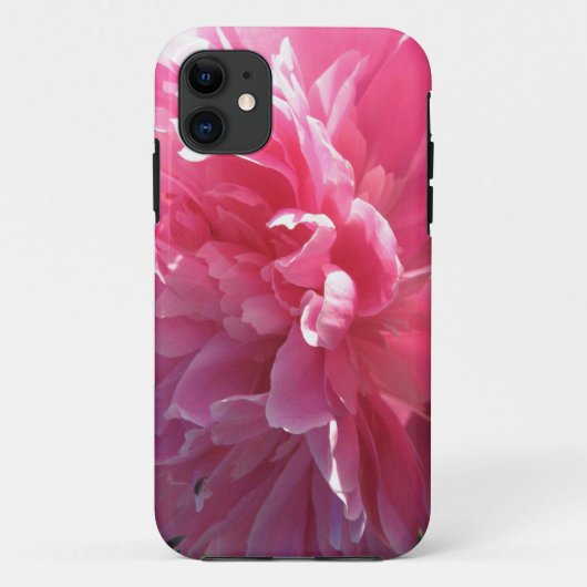 ピンクのシャクヤク Case-Mate iPhoneケース (裏面)