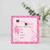 ピンクのシャンパン！ 招待状 (スタンド正面)