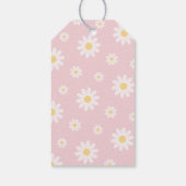 ピンクのシリ―ゴース ベビーシャワー 感謝タグ ギフトタグ (裏面)