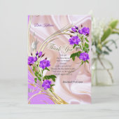 ピンクのシルクの紫がかった水色のバラ (スタンド正面)