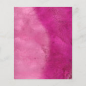 ピンクのシーシェルロゴデザイン チラシ (裏面)