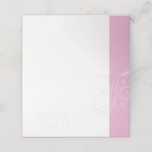 ピンクのシーティングカード、キャロリン結婚ズ・コレクション プレイスカード (外部開封)