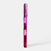 ピンクのジェルトーン iPhone 16ケース (右側面)