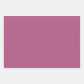 ピンクのジオメトリックキルトブロックパターン ラッピングペーパーシート (正面2)